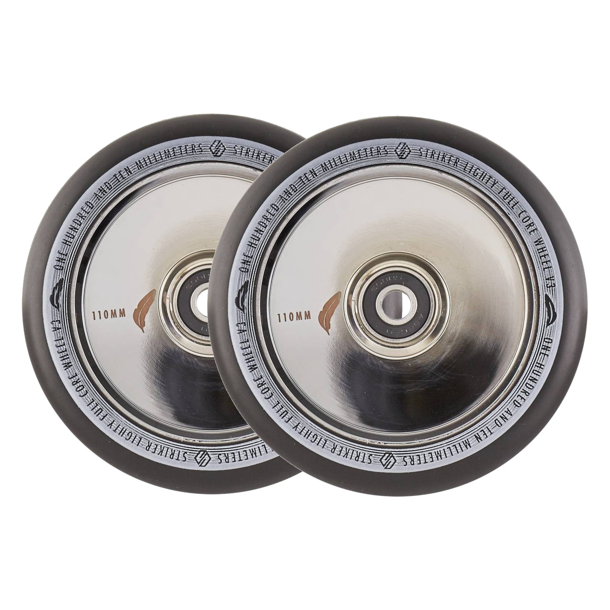 STRIKER Lighty Fullcore V3 Pro სკუტერის დისკები (ქრომი)