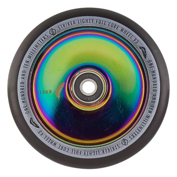 STRIKER Lighty Fullcore V3 110mm Pro Scooter Wheels (Rainbow)