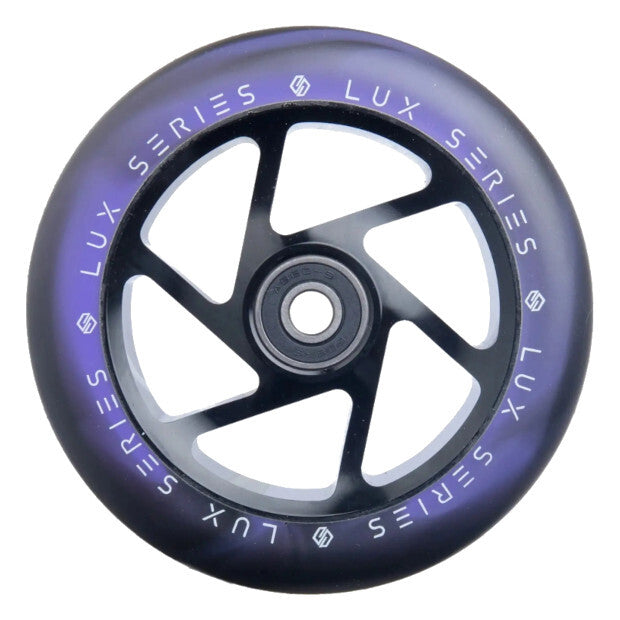 STRIKER Lux 110mm Pro Scooter Wheels (Black/Purple)
