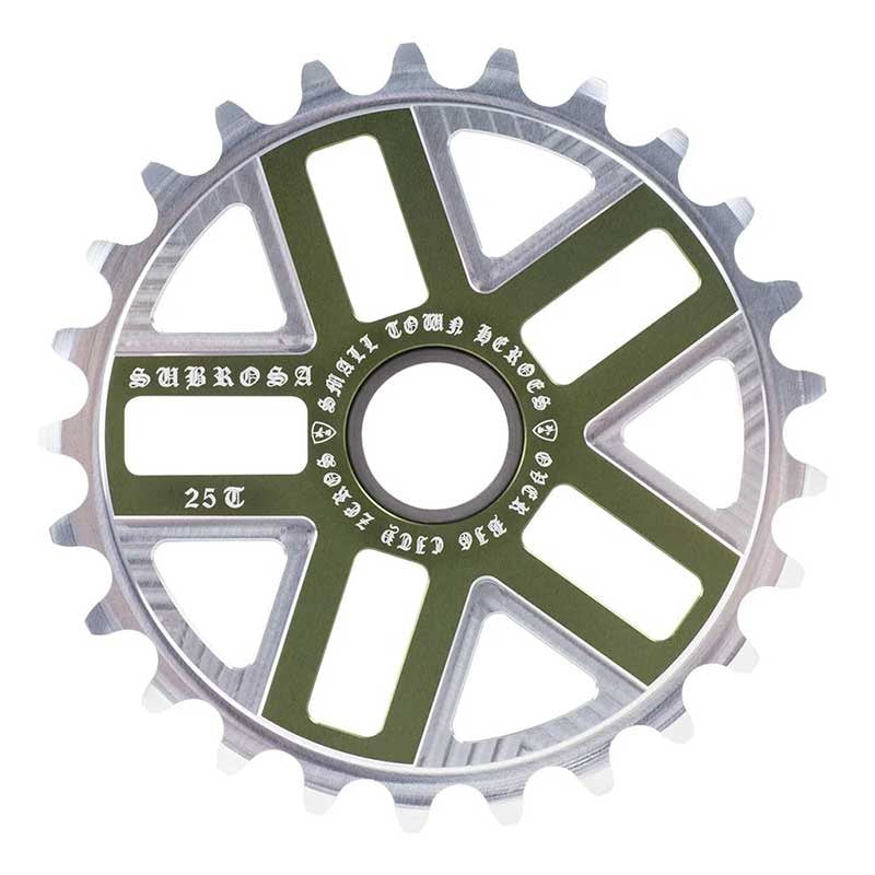 SUBROSA BMX Hero Sprocket (Army Green)
