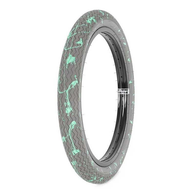 SUBROSA BMX Sawtooth Tire (Grey/Teal)
