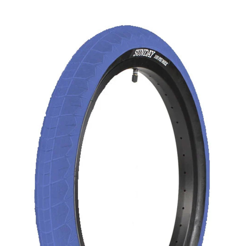 SUNDAY BMX Current V2 Tire (Blue)