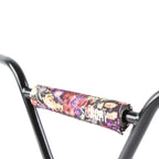 SUNDAY BMX Reversible Bar Pad (Reflective S‑Pattern / Wallflower)