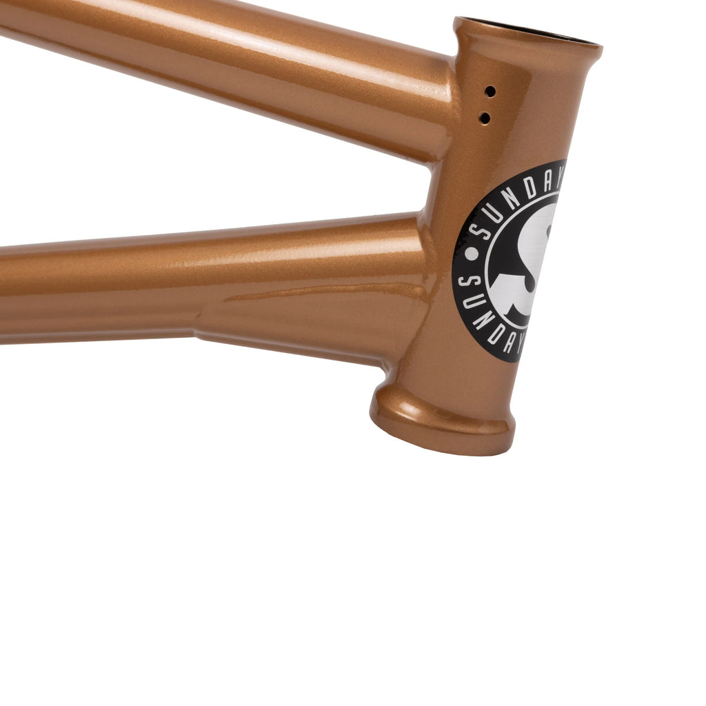 SUNDAY BMX Silvawave Frame (Metallic Amber)
