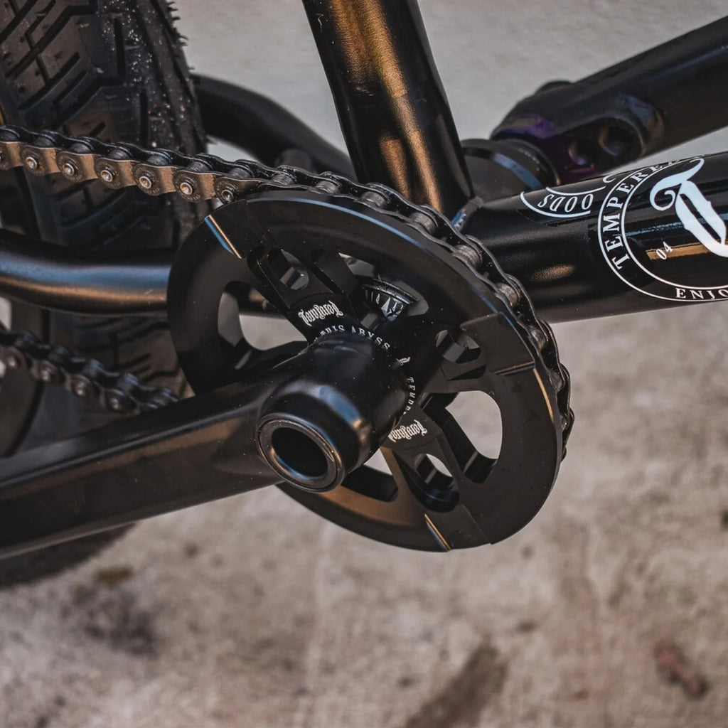 TEMPERED BMX Abyss Guard Sprocket (Black) - Tbilisi, ProScooter.Shop