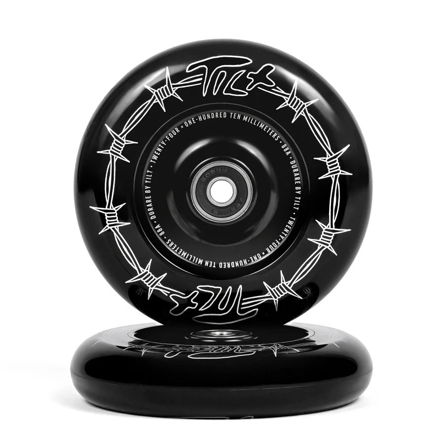 TILT Durare Barbed Pro Scooter Wheels (Black)