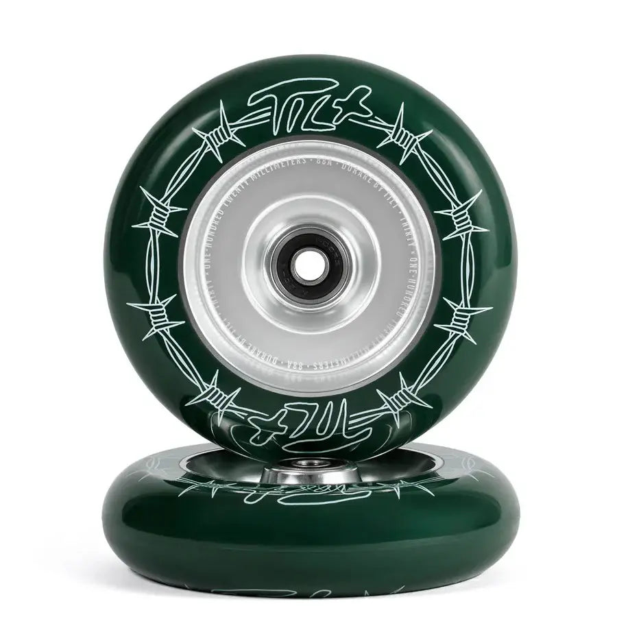 TILT Durare Barbed Pro Scooter Wheels (Forest)