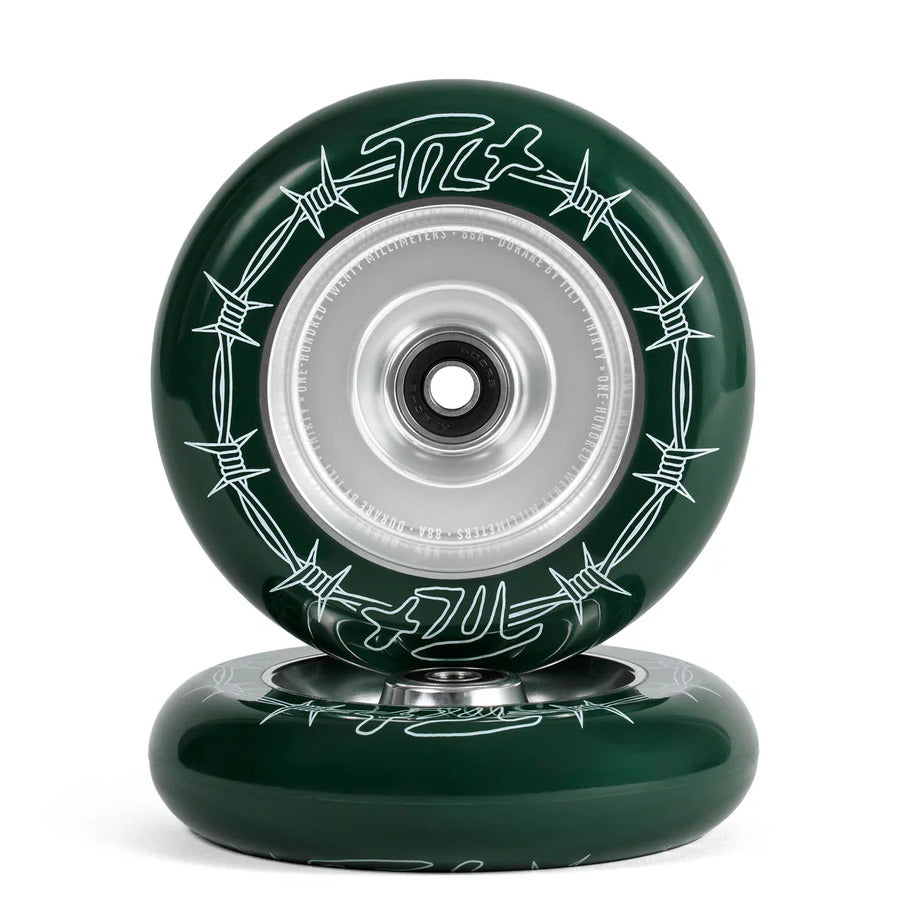 TILT Durare Barbed Pro Scooter Wheels (Forest)