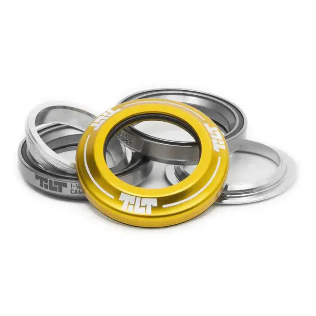 TILT Integrated Pro Scooter Headset (Gold)