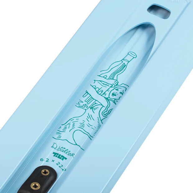 TILT Method Selects Delaney Pro Scooter Deck 6.2" x 22.2" (Polar)