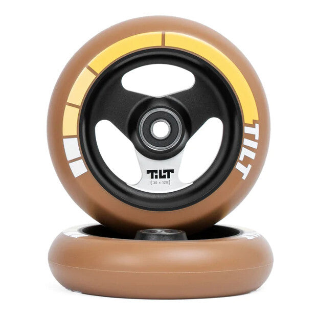 TILT Stage I Pro Scooter Wheels 110x24mm (Gold Stripe)