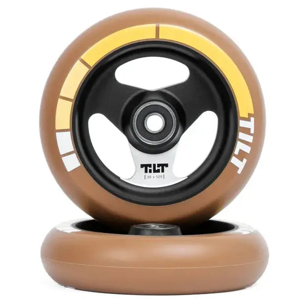 TILT Stage I Pro Scooter Wheels 120x30mm (Gold Stripe)