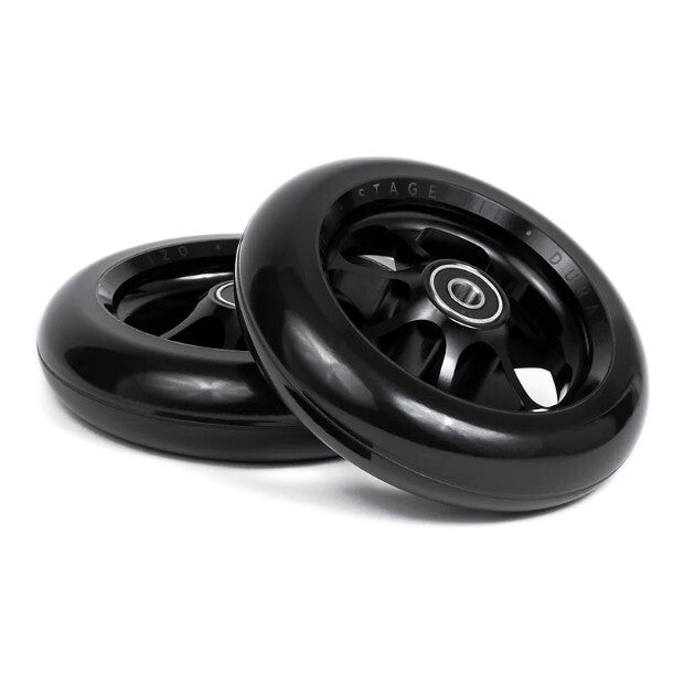 TILT Durare Spoked (Stage III) Pro Scooter Wheels 120mm (Black)