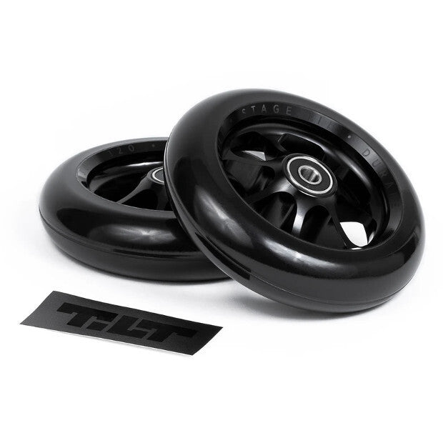 TILT Durare Spoked (Stage III) Pro Scooter Wheels 110mm (Black)