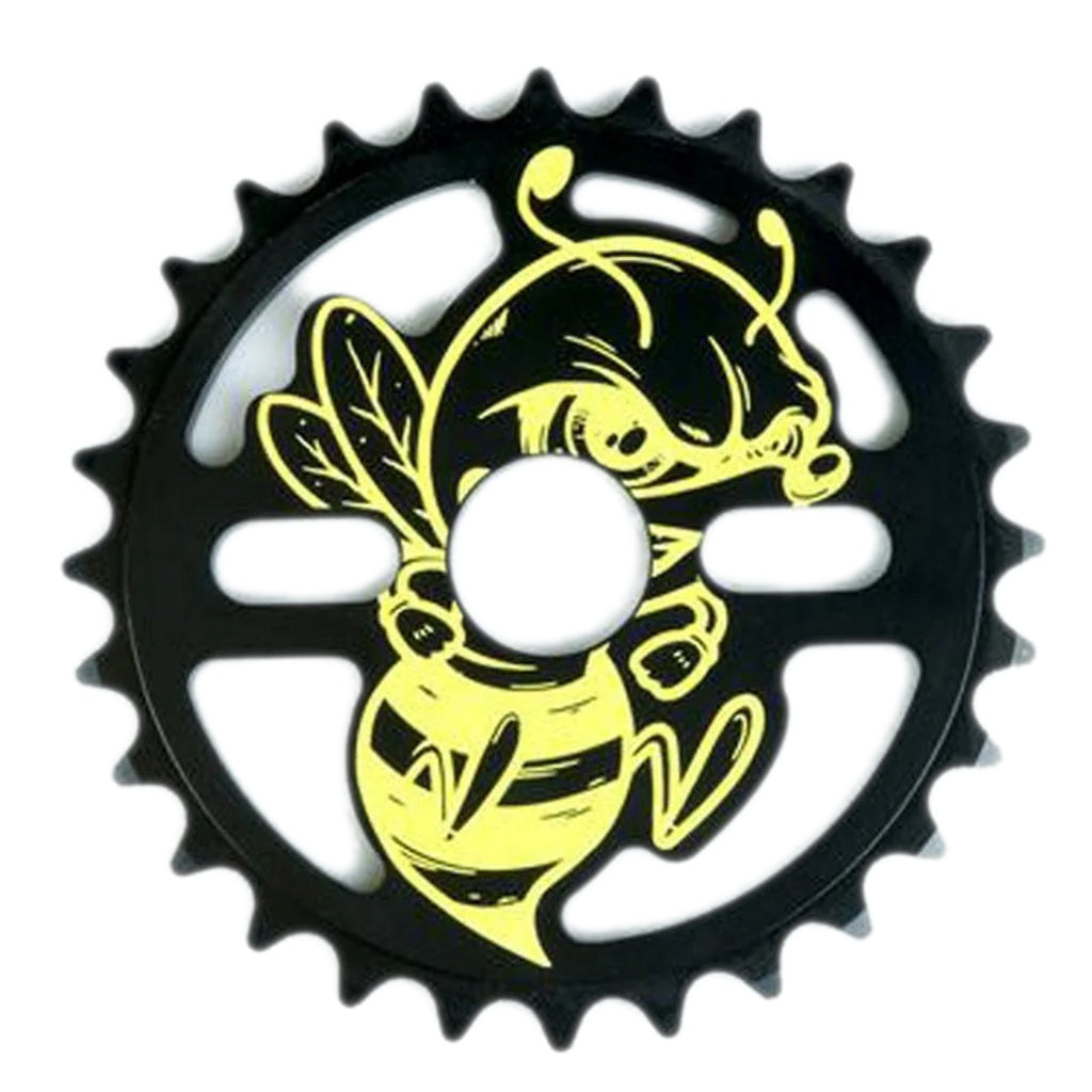 TOTAL BMX Killabee Sprocket (Black/Yellow) - Tbilisi, ProScooter.Shop