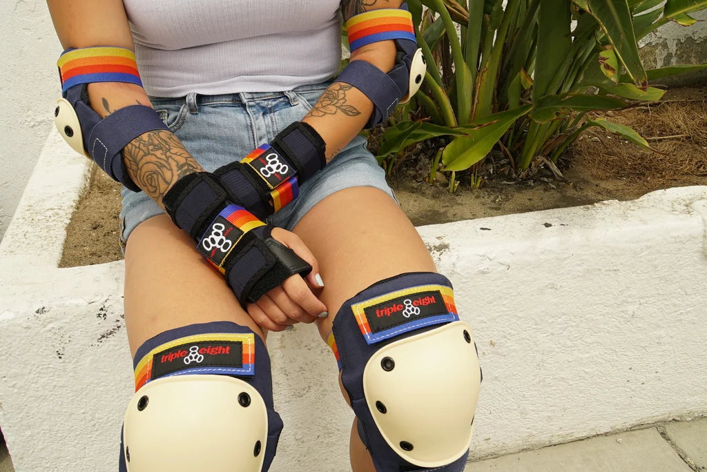 TRIPLE EIGHT Saver 3-Pack Combo Pads (Pacific Beach)