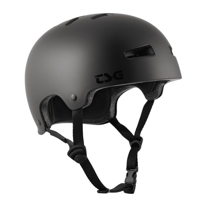 TSG Evolution Helmet (Satin Dark Black)