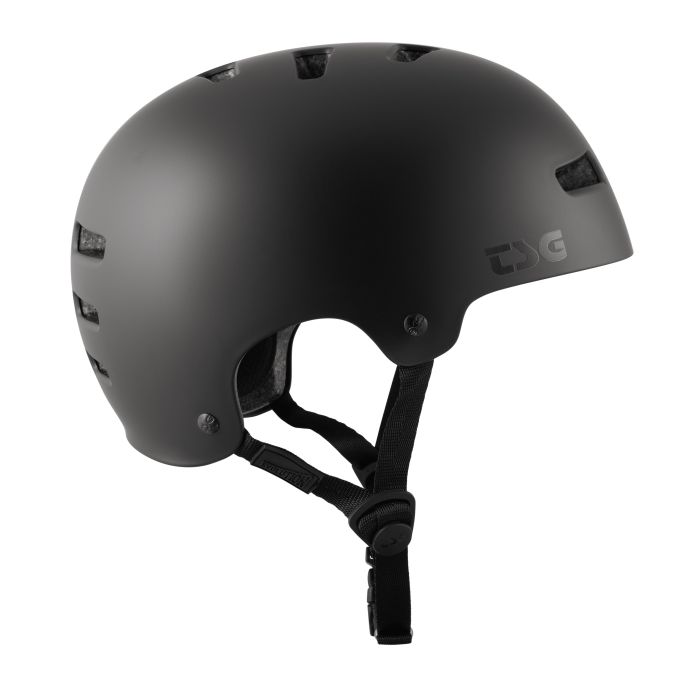 TSG Evolution Helmet (Satin Dark Black)