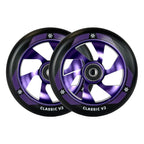 UNION Classic V2 Pro Scooter Wheels (Black/Polished Purple) - Tbilisi, ProScooter.Shop