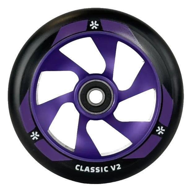 UNION Classic V2 Pro Scooter Wheels 110mm (Black/Purple)