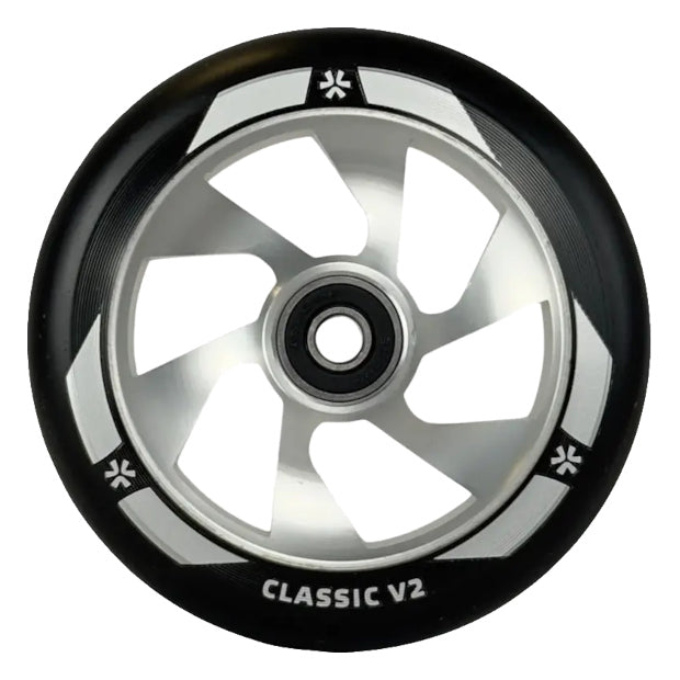 UNION Classic V2 Pro Scooter Wheels 110mm (Black/Silver)