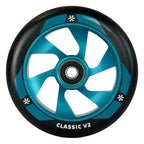 UNION Classic V2 Pro Scooter Wheels (Black/Teal) - Tbilisi, ProScooter.Shop