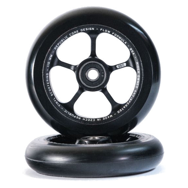 VINYL Republic Pro Scooter Wheels (Black/Black)
