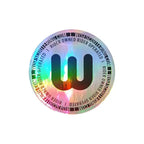 WISE W-Logo Sticker - Tbilisi, ProScooter.Shop