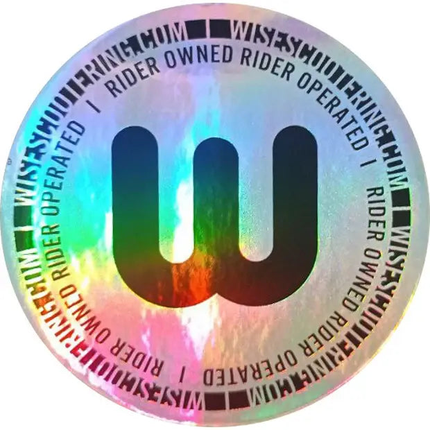 WISE W-ლოგოს სტიკერი