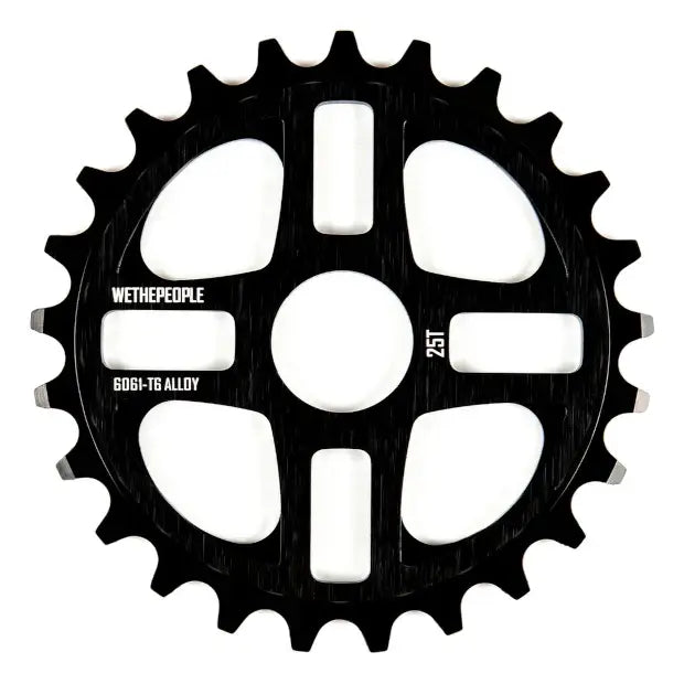 WETHEPEOPLE BMX 4 Star Sprocket (Black) 25T