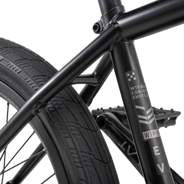 WETHEPEOPLE BMX Envy Carbonic 20" Bike (Matt Black) LHD - 20.5" Frame