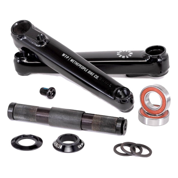 WETHEPEOPLE BMX Logic Cranks (Black) 160mm