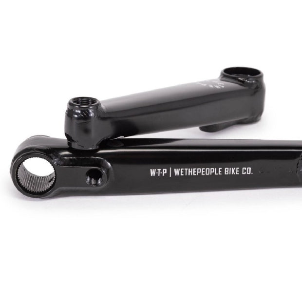 WETHEPEOPLE BMX Logic Cranks (Black) 160mm