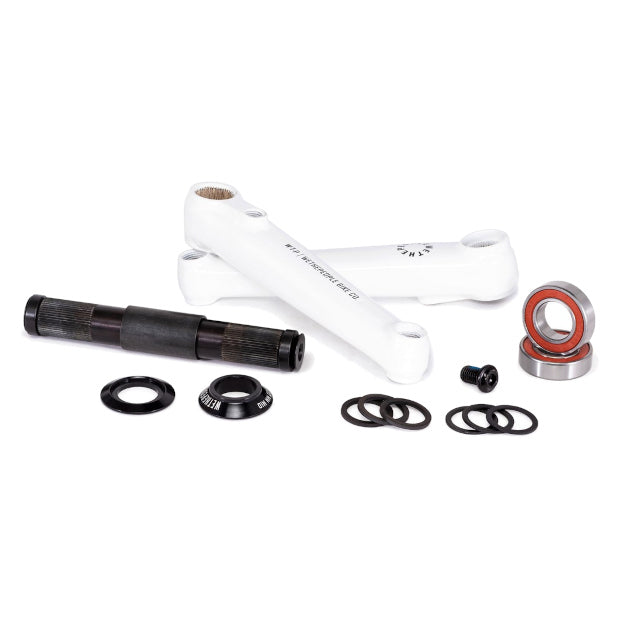 WETHEPEOPLE BMX Logic Cranks (White) 165mm