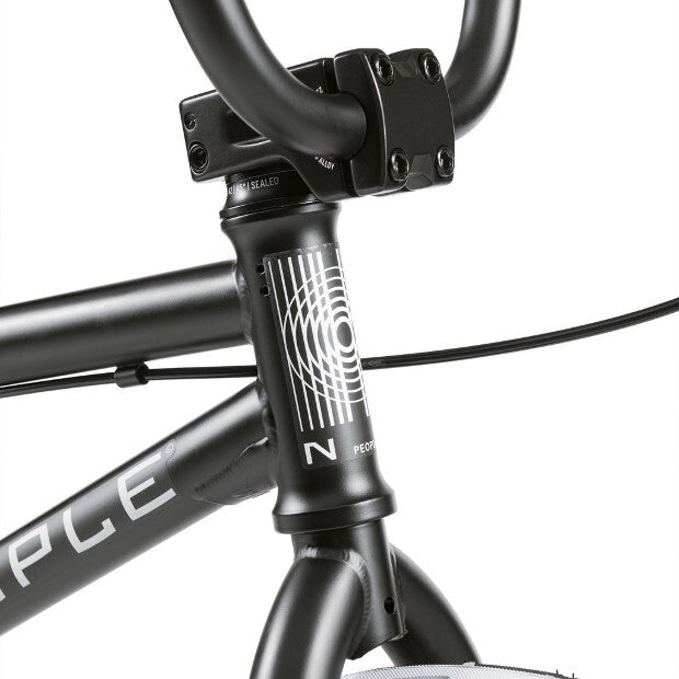 WETHEPEOPLE BMX Nova 20" Bike (Matt Black/White)