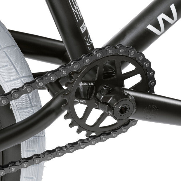WETHEPEOPLE BMX Nova 20" Bike (Matt Black/White)