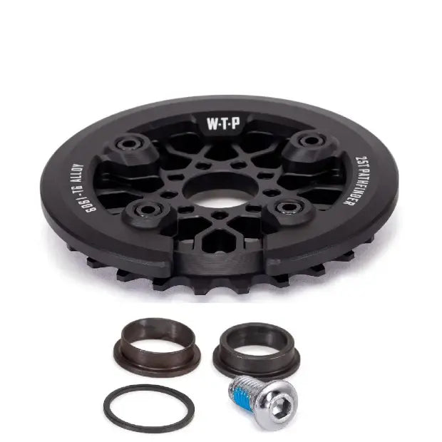 WETHEPEOPLE BMX Pathfinder Guard Sprocket (Black) 25T - Tbilisi, ProScooter.Shop
