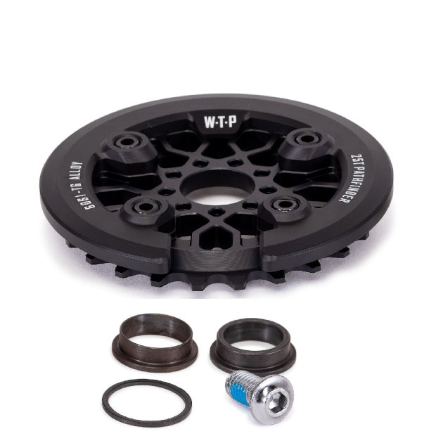 WETHEPEOPLE BMX Pathfinder Guard Sprocket (Black) 25T
