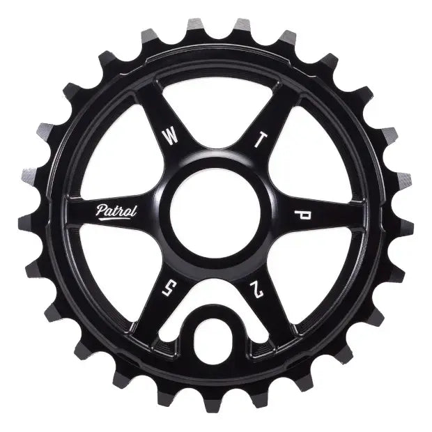 WETHEPEOPLE BMX Patrol Sprocket (Black) 25T - Tbilisi, ProScooter.Shop