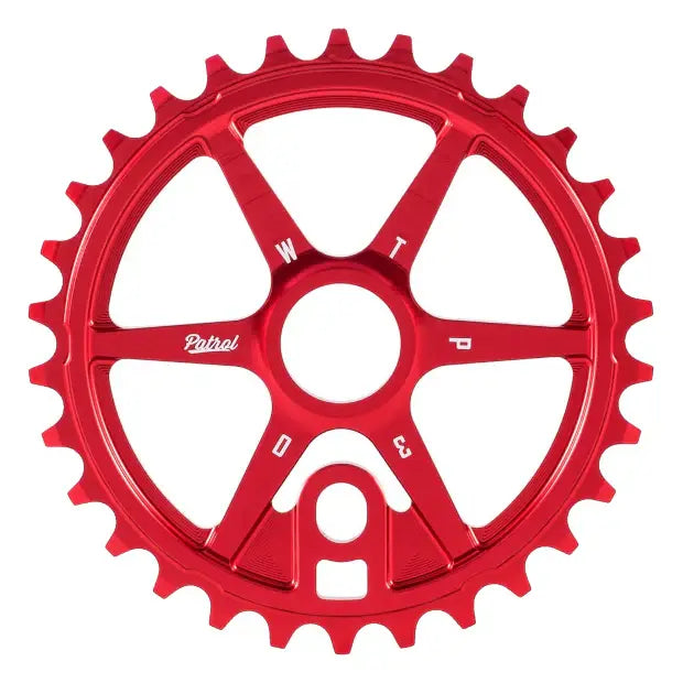WETHEPEOPLE BMX Patrol Sprocket (Red) 25T - Tbilisi, ProScooter.Shop
