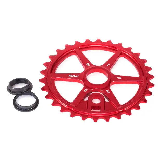 WETHEPEOPLE BMX Patrol Sprocket (Red) 25T - Tbilisi, ProScooter.Shop